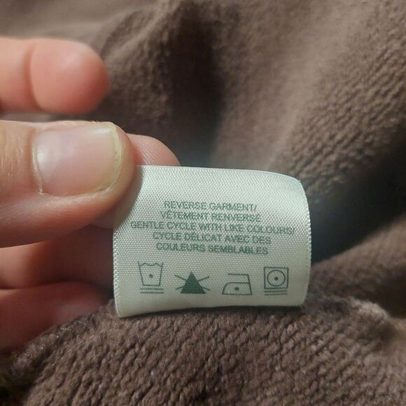 Kids Full Zip Roots Hoddie Brown sz XL - Picture 9 of 9